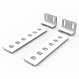 Sintrix Fab 2x Universal Schleppscharnier Kühlschrank Winkel Gleiter. Türmontageset für...