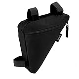ECENCE Fahrradtasche Rahmen - 1L, wasserdicht für Handy, Geld, Ausweis & Flickzeug -...