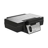 Krups FDK Iconic Waffeleisen, 850 W, keramikbeschichtete Antihaft-Platten, ikonisches Design,...