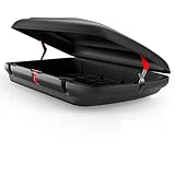 Dachbox Auto VDP-BA320 - Dachkoffer für Auto 320l - Autobox Dach im Carbonlook - Roof Box Autodach...