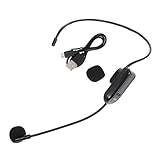 DIYEAH Kabelloses Headset Mikrofon Für Tragbares Schulunterricht Mikrofon Leichtes Flexibles Design...