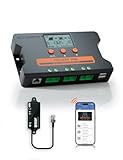 ECO-WORTHY 30A Solar Laderegler mit WiFi Bluetooth & APP Überwachung, individueller Batterie-...
