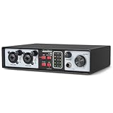 Joselin 2 in 2 Out USB Audio Interface 32Bit/384KHZ Studio Kit Record Professional Soundkarte 48V...
