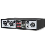 POLISH 2 in 2 Out USB Audio Interface 32Bit/384KHZ Studio Kit Record Professional Soundkarte 48V...