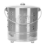 Brennfass | Edelstahl-Papiermülleimer Mit Deckel,Verbrennungsgerät für Gelddosen für Holzöfen...