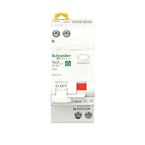 Schneider Electric FI-/Leitungsschutzschalter Resi9, 1-polig+N, 16A, 30mA, B-Charakteristik, Typ A,...