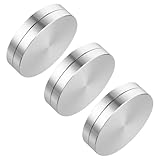 NUOBESTY 3 Stück Teiliges Aluminiumlegierung Drehlager Ømm Drehbare Verschleißfeste Turntable...