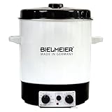 BIELMEIER Einkochautomat Emaille 2000 Watt 29 Liter BHG 685.0 Zeituhr Ersatzteilgarantie Made in...