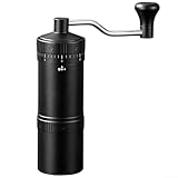 Manuelle handgekröpfte Kaffeemühle mit Edelstahlgraten und Aluminium-Konstruktion für...