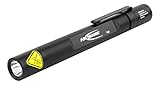 ANSMANN Led Taschenlampe FUTURE T120 Mini Stiftleuchte, 130 Lumen, Spritzwassergeschützt, Clip,...