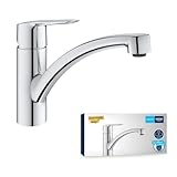 GROHE Start, Küchenarmatur mit flachem Auslauf (Wasserhahn für die Küche, 140° schwenkbar,...