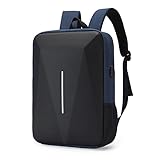 BAKIWAN Rucksack Herren Neue PC-Hartschalentasche Freizeit Pendeln Wasserdicht Leichter...