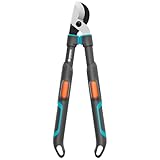 Gardena Astschere TeleCut Pro S, Teleskop-Astschere für frisches Holz bis 50 mm, verlängerbar bis...