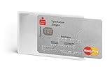 Durable Kreditkartenhülle (mit Rfid Schutz, RFID Blocking, Beutel à 3 Kartenhüllen) transparent,...