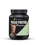 Intenson Veganes Proteinpulver Geschmack: Schokolade [600 g], Pfanzliches Protein Pulver Erbsen und...