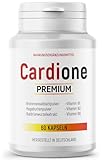 Cardione Kapseln - mit Brennessel- & Hagebuttenpulver - Optimale Dosierung - 60 Kapseln Inhalt