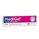 MediGel 20 g zur Wundheilung - bei akuten Wunden - reduziert die Narbenbildung - ohne Klebegefühl -...