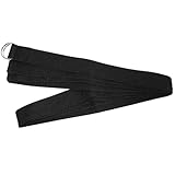 DECORNIJIA Yogagurt 3,2m Stretchband aus Polyester Baumwolle Trainingsgurt mit Schlaufen für Yoga...