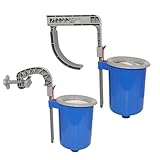 HAF® Pool Einhängeskimmer Komplett Set I Inklusive Anschlussschlauch, höhenverstellbarem...