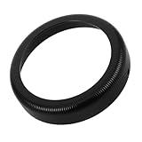 Zerodeko Motorrad Tacho Lünette Cnc Aluminium Schwarz Kompatibel mit Bmw Rninet Wetterfester...