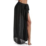 LANTING Damen Sarong Pareo Swimsuit Wrap Chiffon Cover Up Sommer Wrap Sarong Strand Badeanzug...