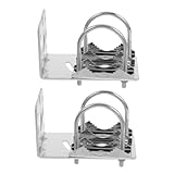 Yardenfun 2 Stück Wetterfester Aluminium Antennenhalter Verstellbare Halterung für Outdoor...