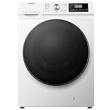 Hisense WFQA1014EVJMW – Waschmaschine mit Dampf, WLAN-Konnektivität, Frontladung, 10 kg Waschung,...
