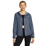 Eddie Bauer Damen Steppjacke gefüttert Windbreaker, mulberry, M