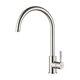 GRIFEMA Wasserhahn Küche, Küchenarmatur mit Einhebelmische, Hochdruck Spültischarmatur...