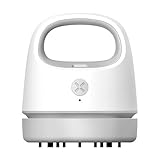 HAWILLOSCH Tragbarer USB Handstaubsauger für Schreibtisch Leichter Kunststoff Staubsammler mit Akku...