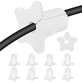 10 Stück Wanddurchführung Kabel, Kabeldurchführungsbuchsen Silikon Kabeldurchführung Wand für...