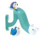 Nuby Splash ‘N Slide – Badespielzeug für Babys – Rutsche mit Polartieren – Einfach...