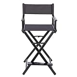 Klappbarer Regiestuhl, Aluminium, Make-up-Künstlerstuhl, tragbarer professioneller Hocker für...