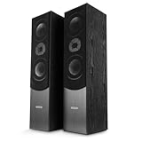 Bennett & Ross Radiant 3-Wege HiFi Standlautsprecher Paar (350W RMS, 6,5' Tieftöner, 6,5'...