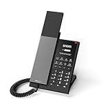 Snom HD350W Hospitality Telefon mit WiFi - Festnetztelefon, Große Optische Rufanzeige,...