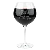 Herz & Heim® Leonardo Weinglas personalisierbar mit Gravur – Lustige Motive – Burgunderglas...