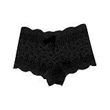 Generisch Slips Damen Hotpants Damen String Schwarz Hipster Panties Damen Unterhosen Damen Baumwolle...