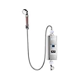 H.yina Elektro-Warmwasserbereiter Instant Shower Panel System Kit Durchlauferhitzer für Badezimmer...