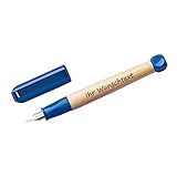 Lamy Füllfederhalter ABC Modell 09, Farbe blau, inkl. Laser-Gravur (Feder A (Schreibanfänger))