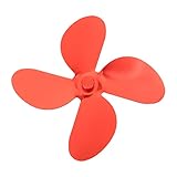 LABRIMP 1 Satz Aluminium Ersatzventilatorblätter für Kaminöfen Teiliges Thermodynamische...