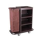 TFDRSEXVD Housekeeping-Wagen/Hotel-Lodging Gewerblicher Housekeeping-Wagen mit Taschen Gewerblicher...