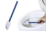Maximex Toilettenreiniger Spezial, mit abgeschrägten Bimsstein und Holzgriff, einfache Reinigung...