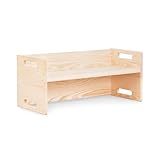 Ehrenkind® Kinder Wendebank | Bank aus Kiefernholz, Montessori-inspiriert, höhenverstellbar &...