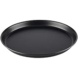 APS Pizzaform rund Ø 30/28,3 x 2,5 cm - Pizzablech aus Blaublech, nicht beschichtet, lange...