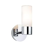 Paulmann 70839 Wandleuchte Eleon max. 33 Watt IP44 Wandlampe Chrom, Satin Wohnzimmerlampe Metall,...