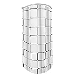 Duschvorhangstange U-Form 0,9-1,3m, 304 Edelstahl Eck-duschspinne mit Größe Verstellbar,...