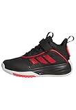 Adidas Unisex Kinder OWNTHEGAME 3.0 Shoes, core Black/Lucid red/FTWR White, 34 EU