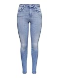 ONLY Damen Onlpower Life Mid Push Up Sk Rea934 Noos Jeans, Special Bright Blue Den, M / 30L EU