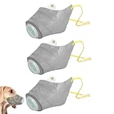 Hundefiltermasken – wiederverwendbare Atemschutzmaske für Hunde – glatte Atmung, flexible...
