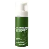 Haarentfernungscreme, Sanfte Natürliche Formel, 60 Ml, Beinhaarentfernung, Hauthaarcreme, Wirksame...